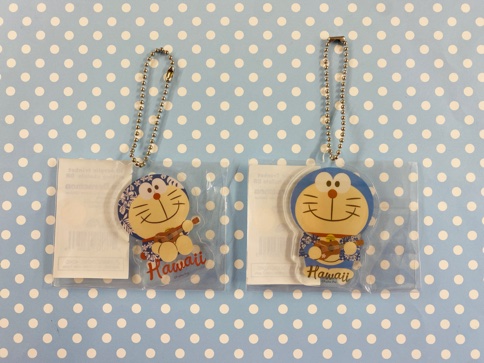 Tanned Doraemon acrylic key chain