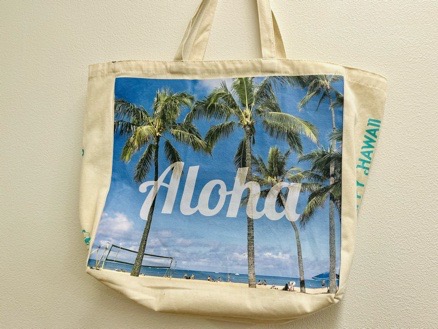 Happy Hawaii original tote bag