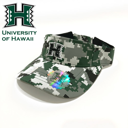 ハワイ直輸入University of Hawaiiサンバイザー