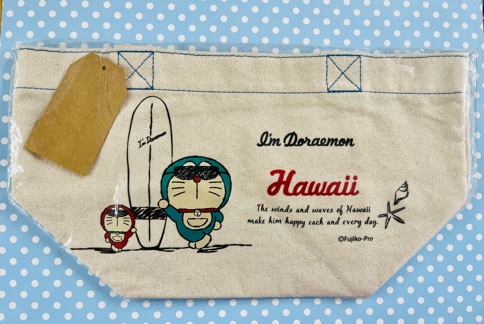 Doraemon in Hawaii Mini Tote Bag